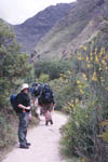 Ingun første dag på Inka-trail